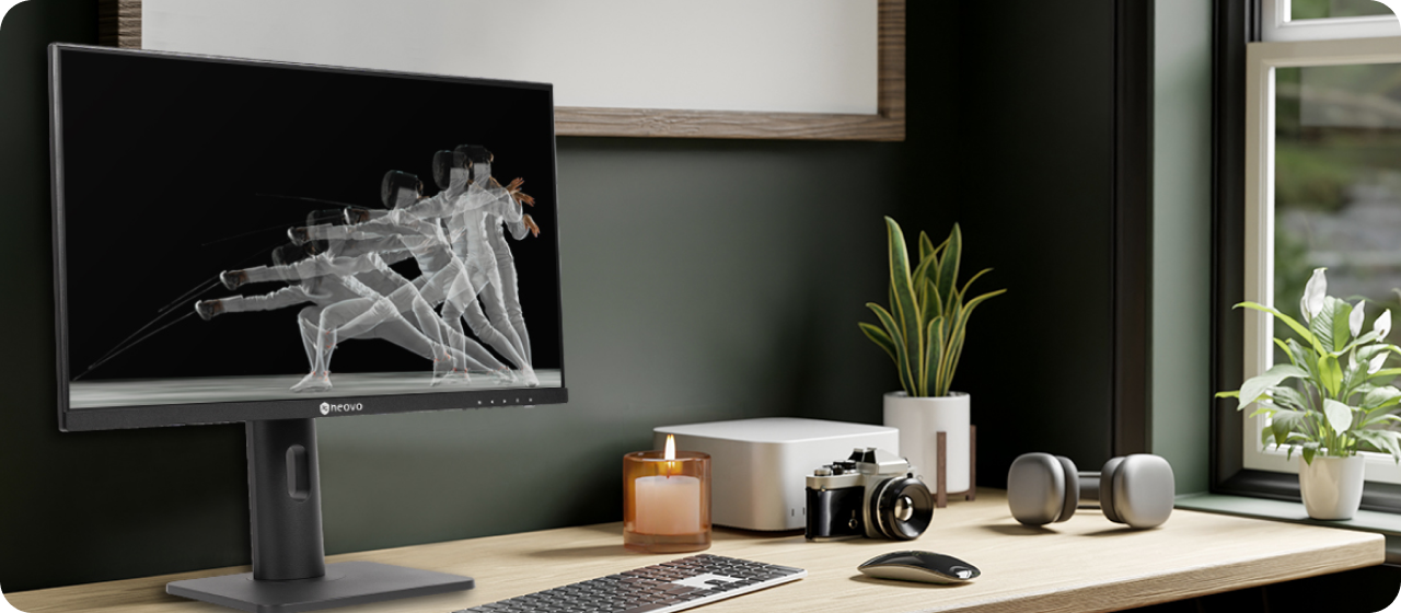 MH2402 無邊框影音娛樂螢幕 居家情境圖