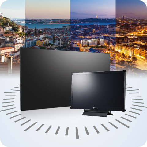 影像監控螢幕示意圖