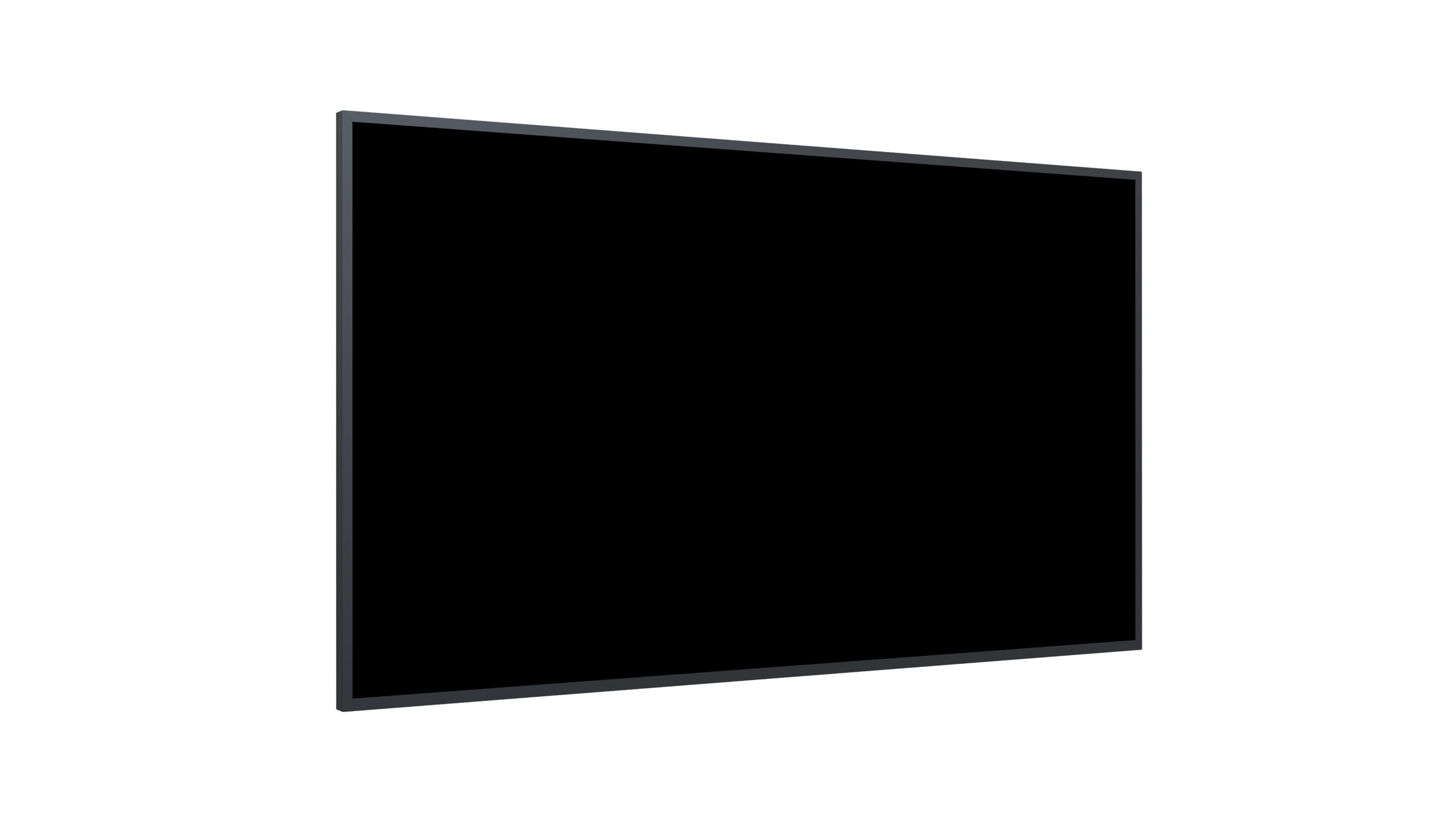 NSD-6503 65 吋 4K AIO 數位電子看板顯示器_產品正左側面圖