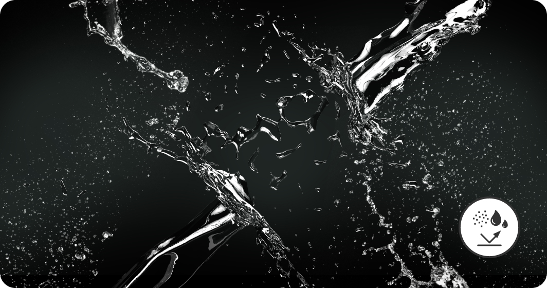 AG Neovo industrial display is water and dust proof.