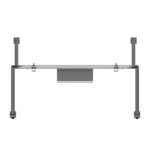 FMC-07 移動式螢幕推車_產品俯視圖