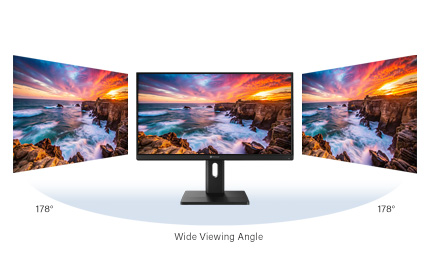 AG Neovo EM2451 24 inch 4k monitor with IPS wide viewing angle_mobile