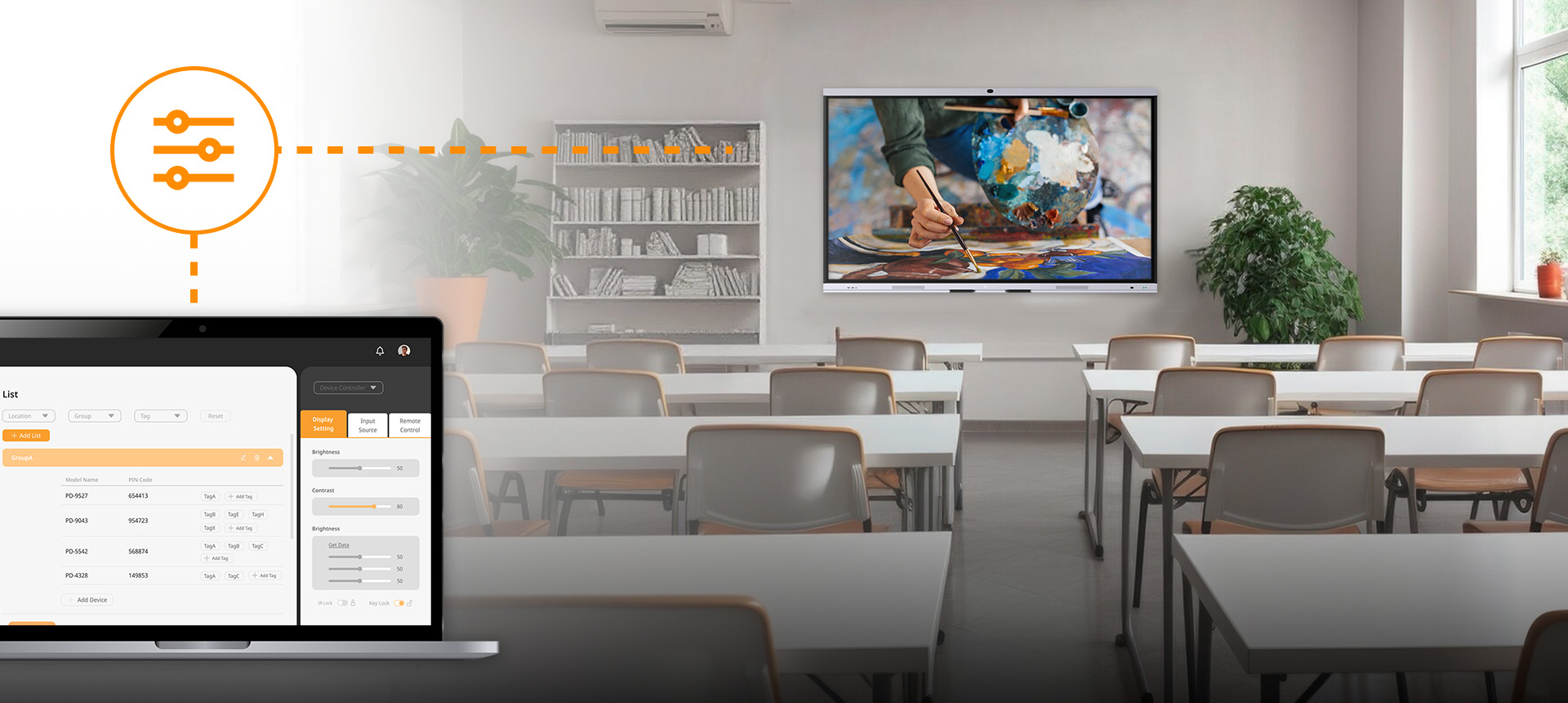 Neovo Manager_class room 01