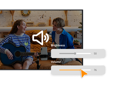 Neovo Manager 亮度與音量設定圖示