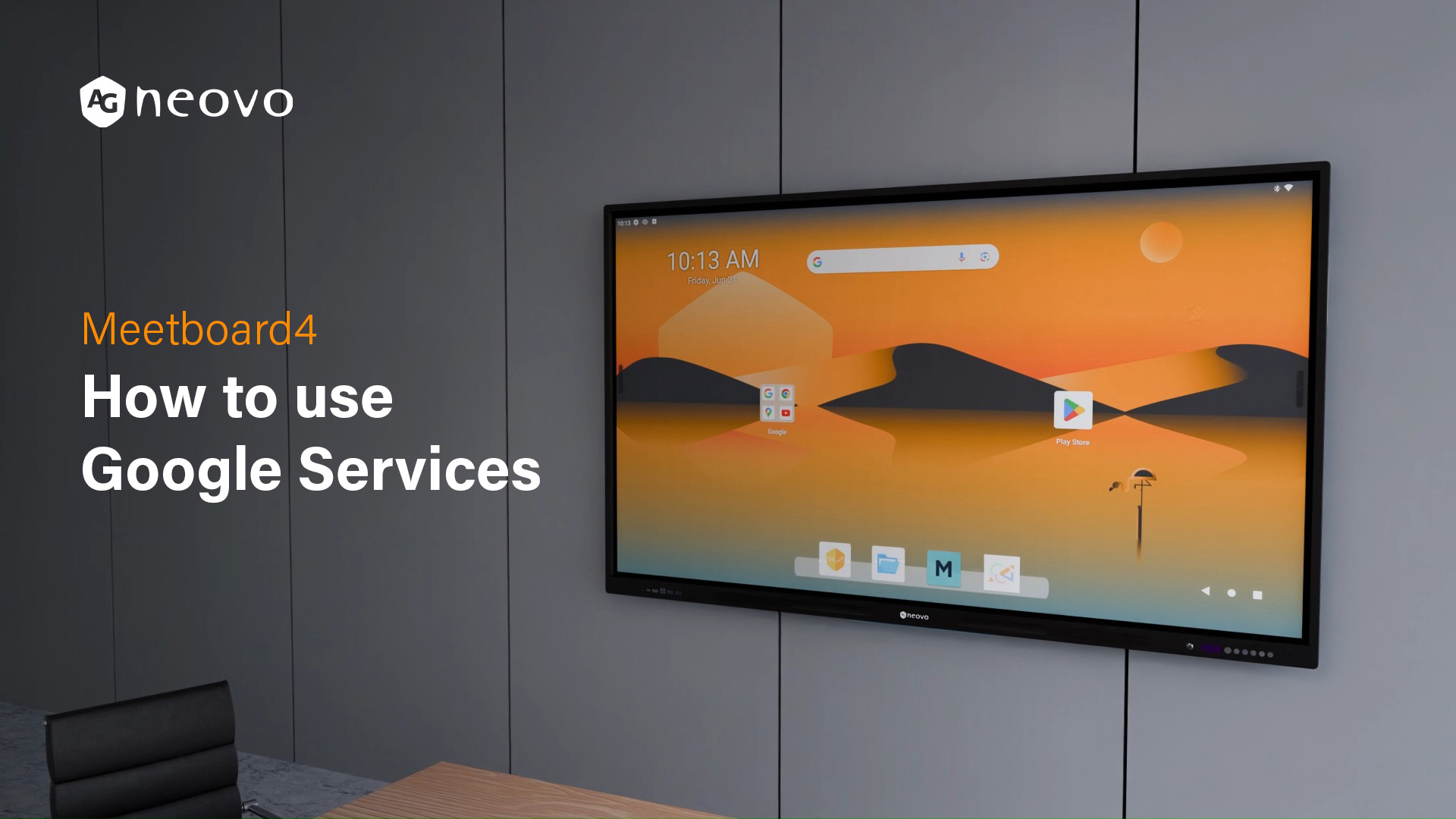 How to Use Google Services on Meetboard 4 Smart Board