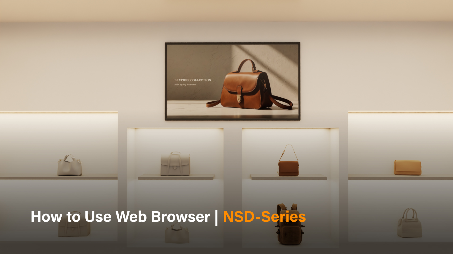 How to Use Web Browser | NSD-Series